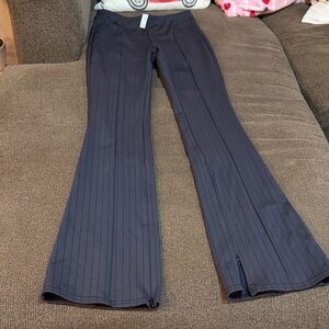 ALO Yoga Navy Wide Leg Pants